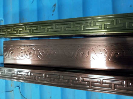 不锈钢仿古拉丝烤漆